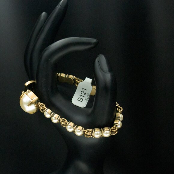 LULU FROST FAUX PEARL SNAKE BRACELET -  JBTYPA1 - Picture 6 of 7